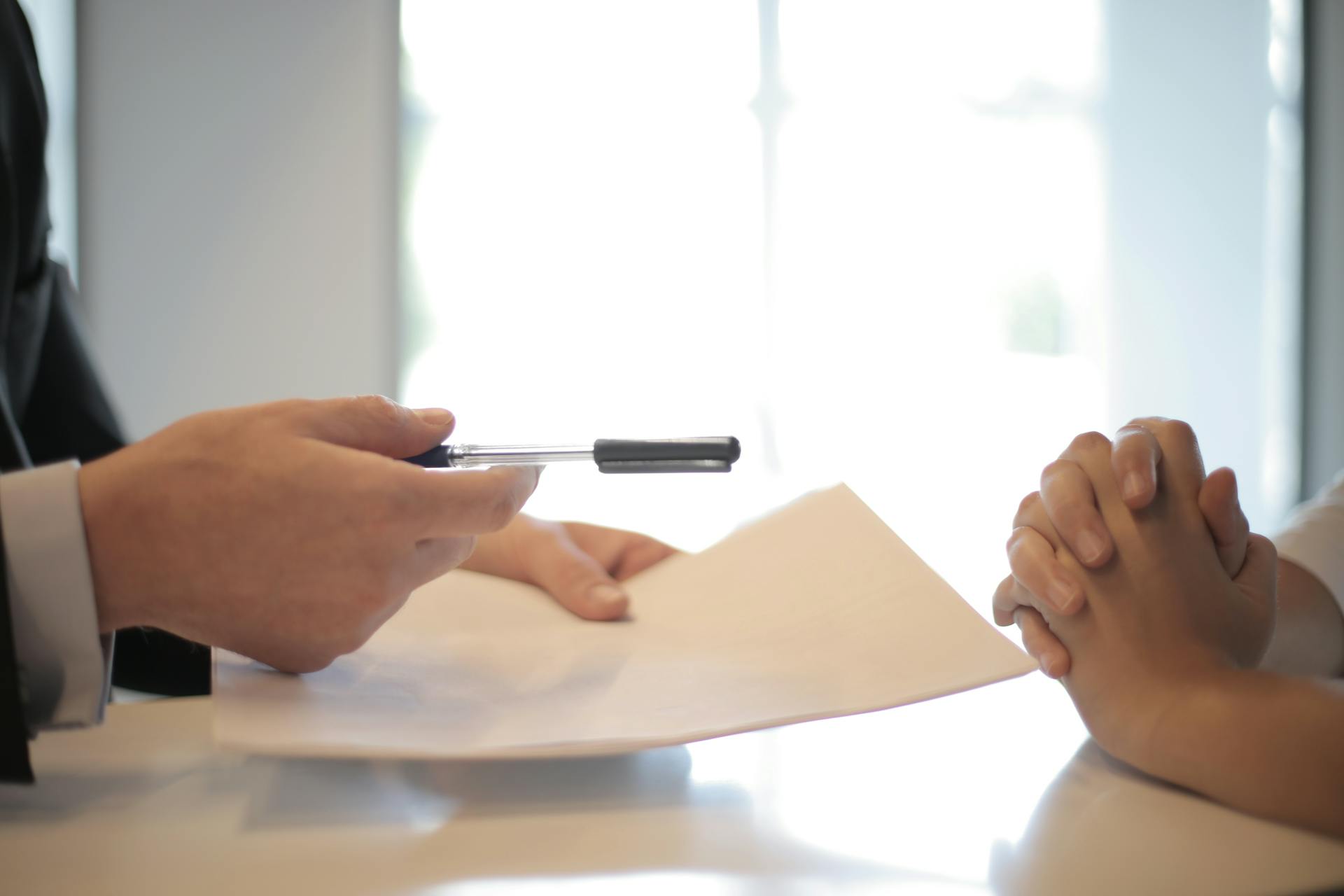 Delivery documents ready for sign-off at closeout